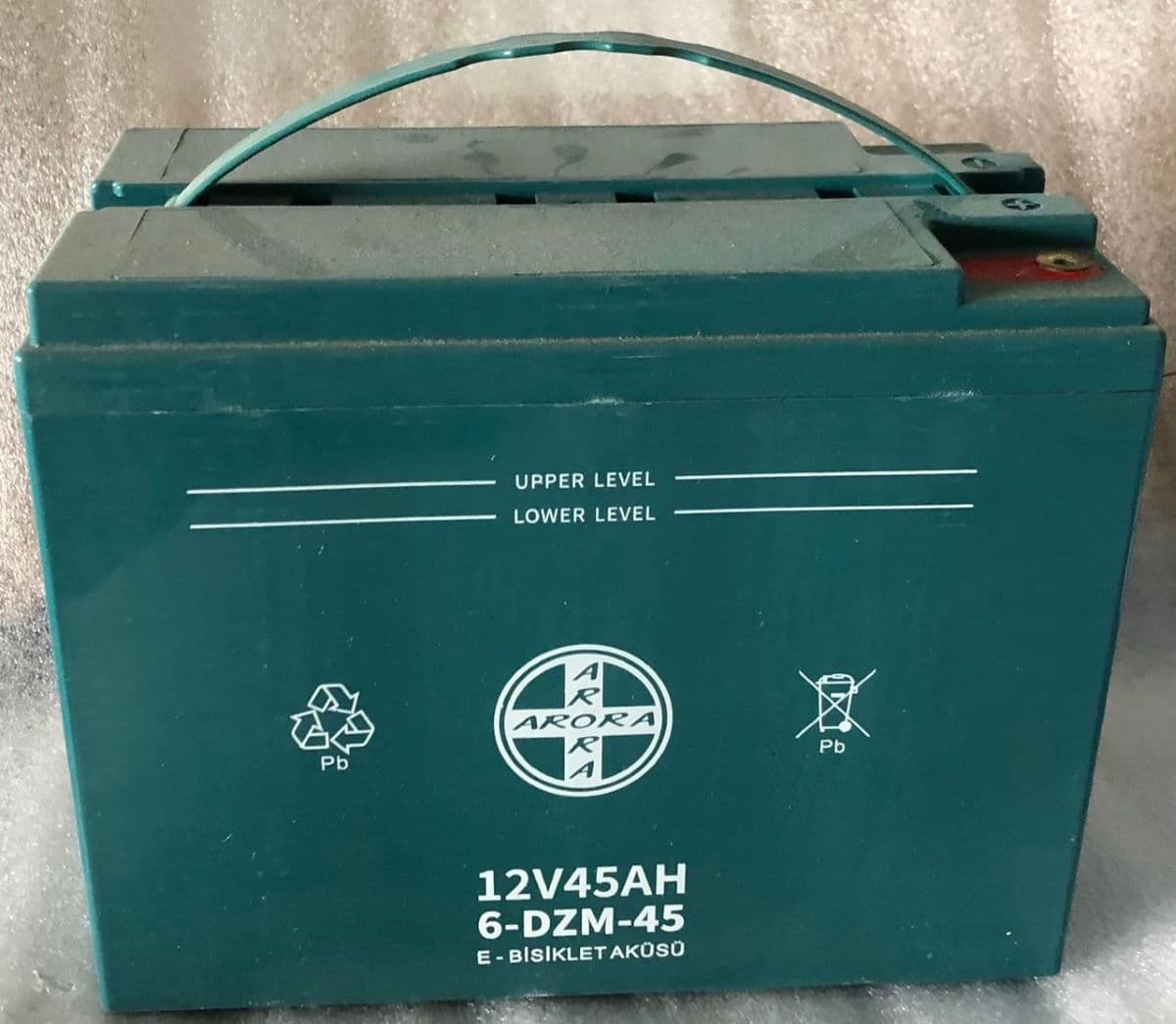 AKÜ (12V 45AH) Polo Plus Tricycle (Arora) yedek parça