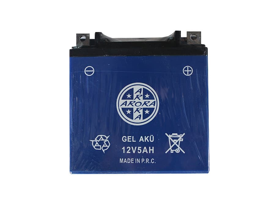 AKÜ (12V 5AH) CUP AR50-50 Kasırga Cub (Arora) yedek parça