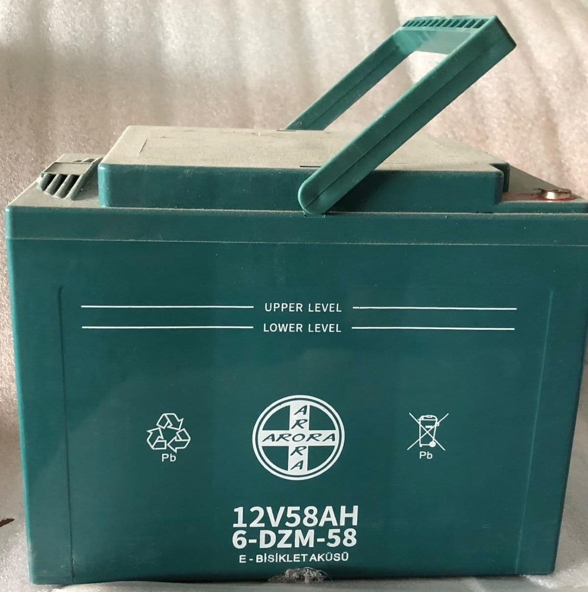 AKÜ (12V 58AH) Polo Plus Tricycle (Arora) yedek parça