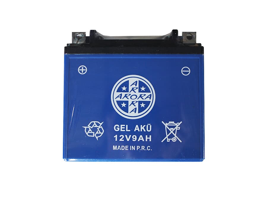 AKÜ (12V 9AH) DİK Atv-hunter ATV (Arora) yedek parça