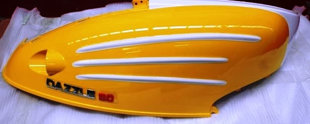 Sol Koruma Levhası Kırmızı Dazzle 125 Scooter (Arora) yedek parça