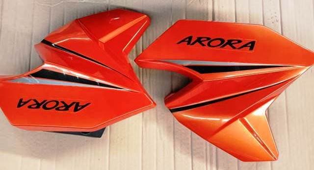 Depo Ön Koruma Sol Kırmızı ARS200 Touring (Arora) yedek parça
