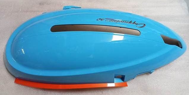 Sol Koruma Levhası Açık Mavi Cappucino - 125 Scooter (Arora) yedek parça