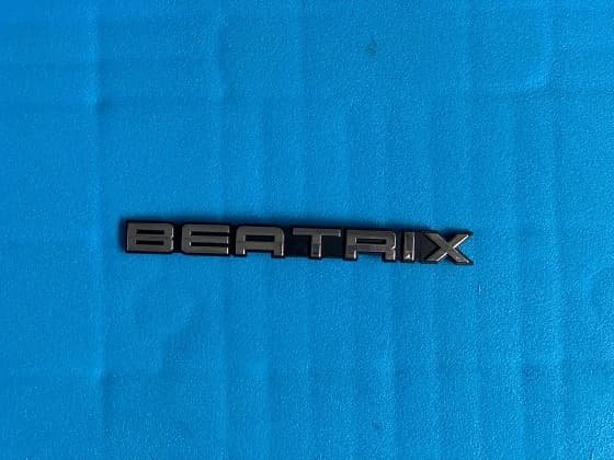 Yan Kapak Arması (Beatrıx Yazı) Beatrix Scooter (Arora) yedek parça