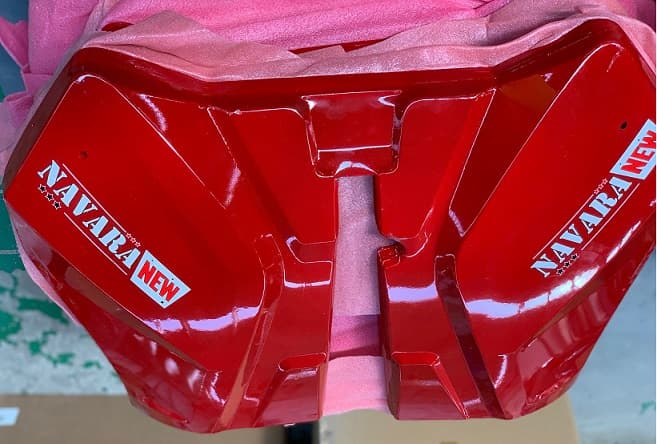 Ön Koruma Demiri Kırmızı Navara NEW Tricycle (Arora) yedek parça