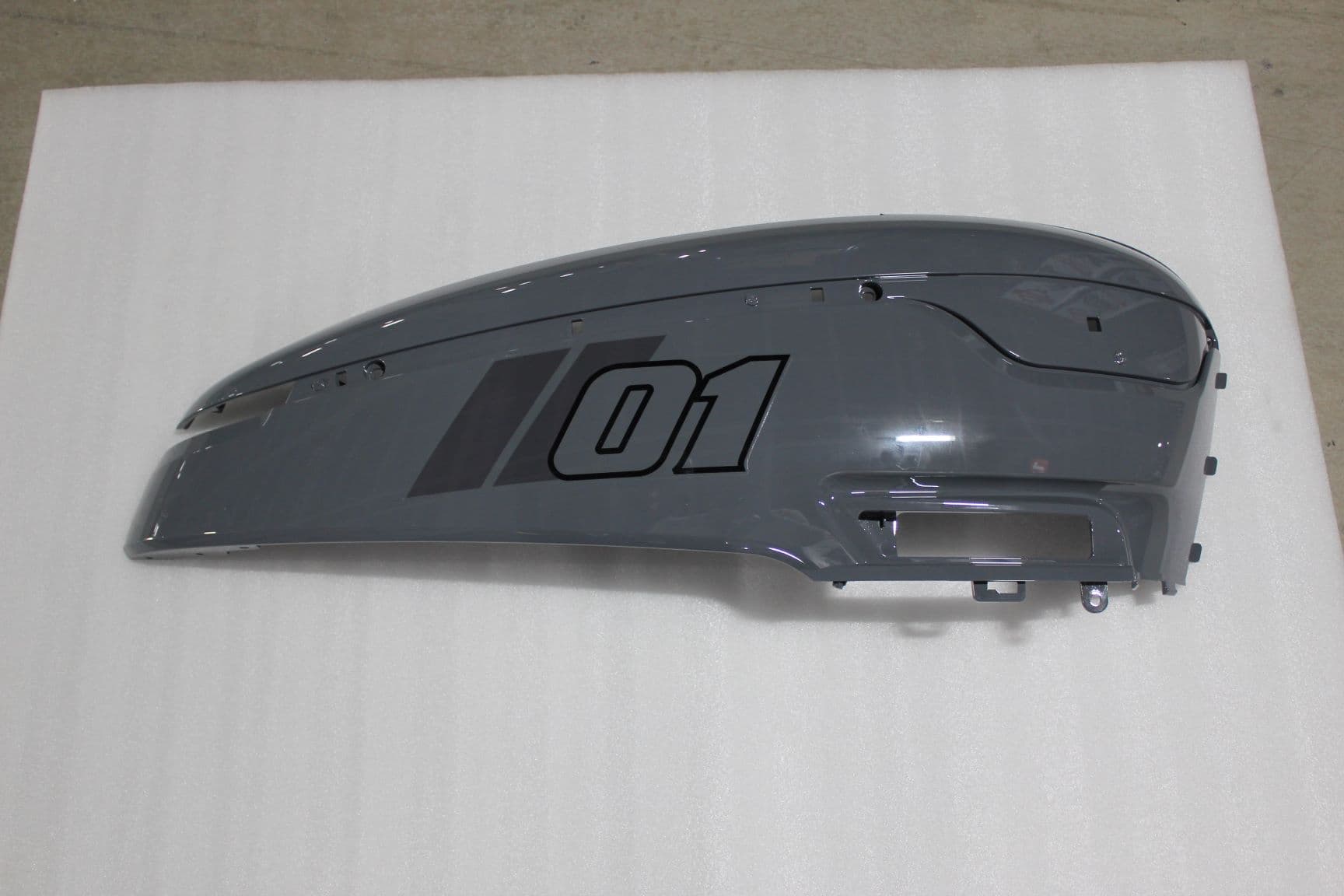 Sol Koruma Levhası GRİ Malibu PRO Scooter (Arora) yedek parça
