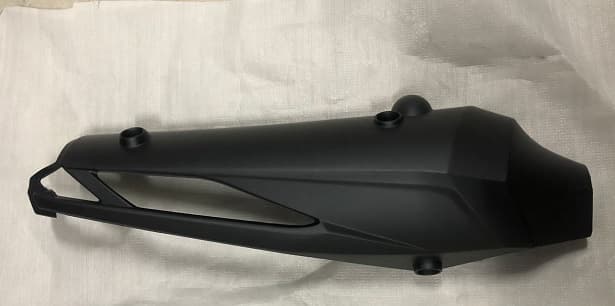 Eksoz Koruma Plastiği Siyah GT 250MAX Scooter (Arora) yedek parça