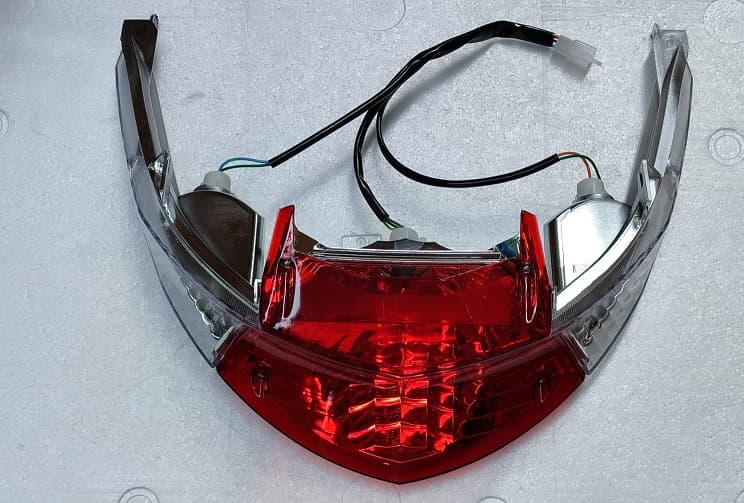 Arka Stop Komple Quantum 50 Scooter (Arora) yedek parça