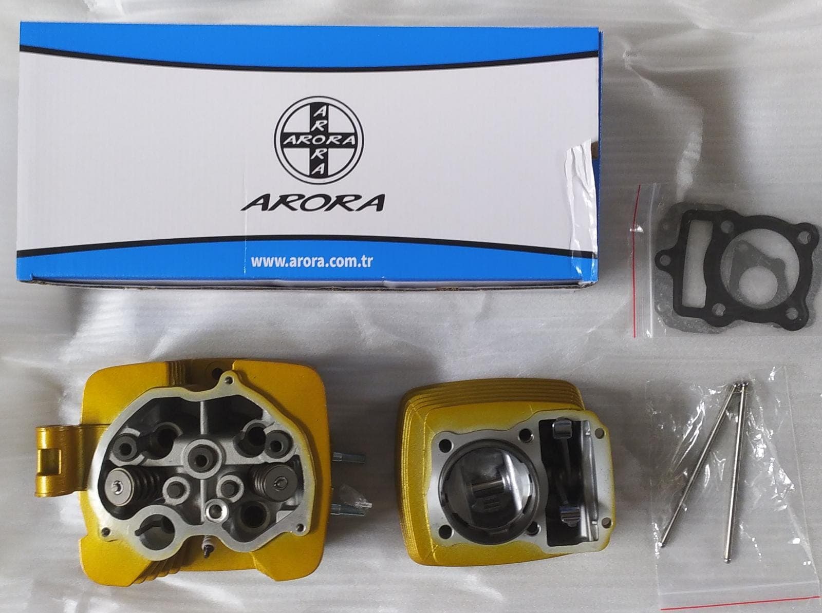 Silindir Set+ Silindir Üst Kapağı TK. (E5 Gold) CG Touring (Arora) yedek parça