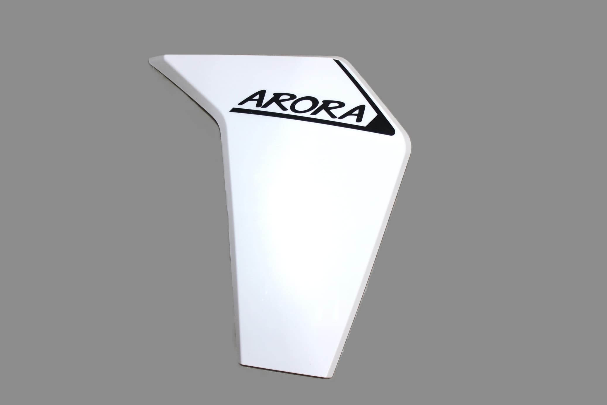 Sol Alt Panel Beyaz ZR2 E-Scooter (Arora) yedek parça