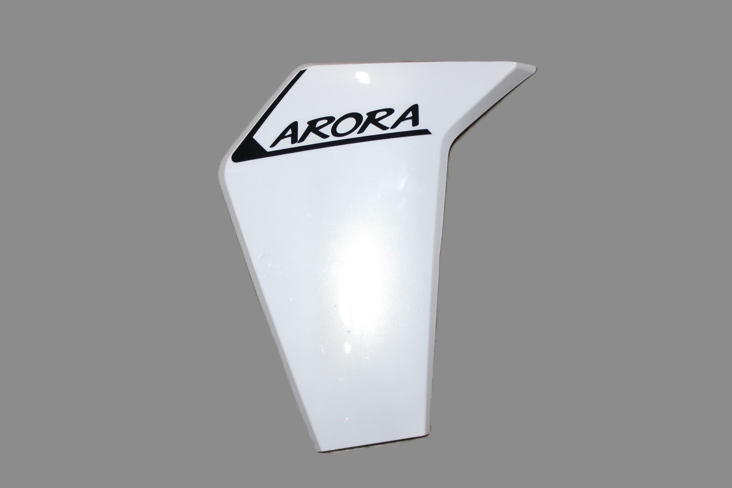 Sağ Alt Panel Beyaz ZR2 E-Scooter (Arora) yedek parça