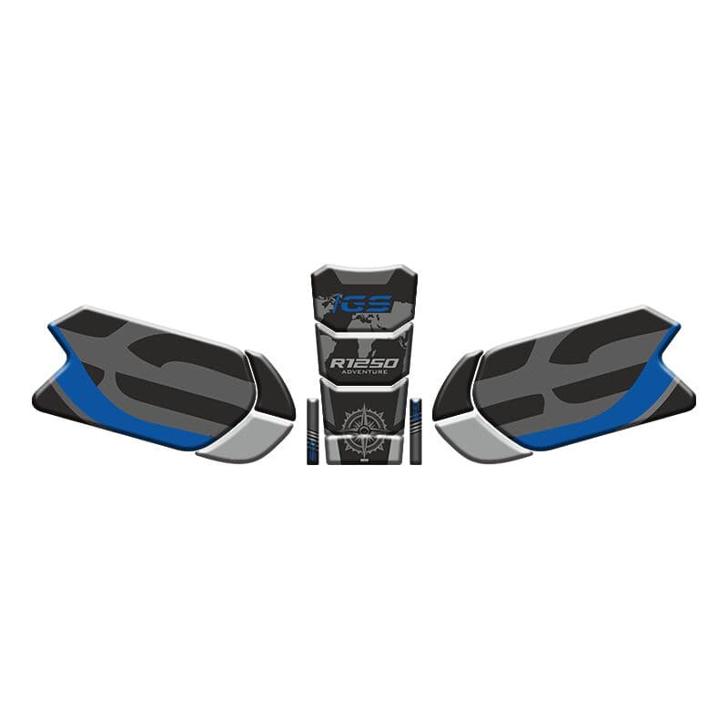BMW GS R 1250 2013 - 2024 Uyumlu Tank PAD Set 003 aksesuar