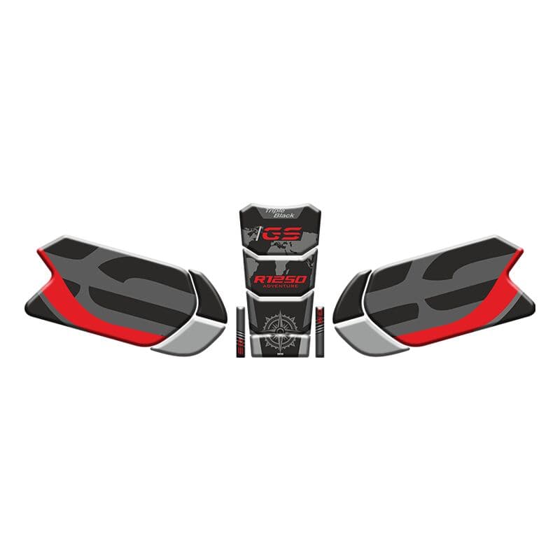 BMW GS R 1250 2013 - 2024 Uyumlu Tank PAD Set 005 aksesuar