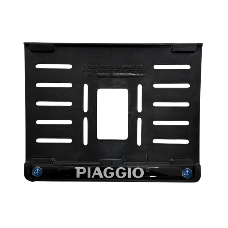 Pıaggıo Uyumlu Plastik (15X24 Cm) Kırılmaz Plakalık aksesuar