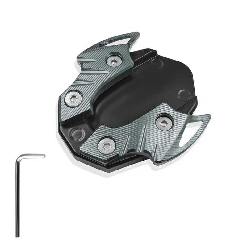 Honda PCX 2021 2024 Uyumlu Yan Ayak Genişletme Yarasa Model Füme aksesuar