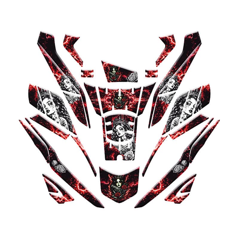 Honda PCX 2025 - 2026 Uyumlu Tank PAD Set 017 aksesuar