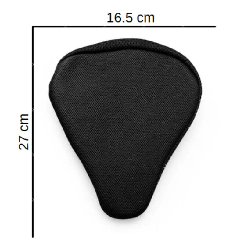 Küçük BOY Bisiklet Koltuk Kılıfı Deri 16,5 X 27 CM Uyumlu (Siyah) aksesuar