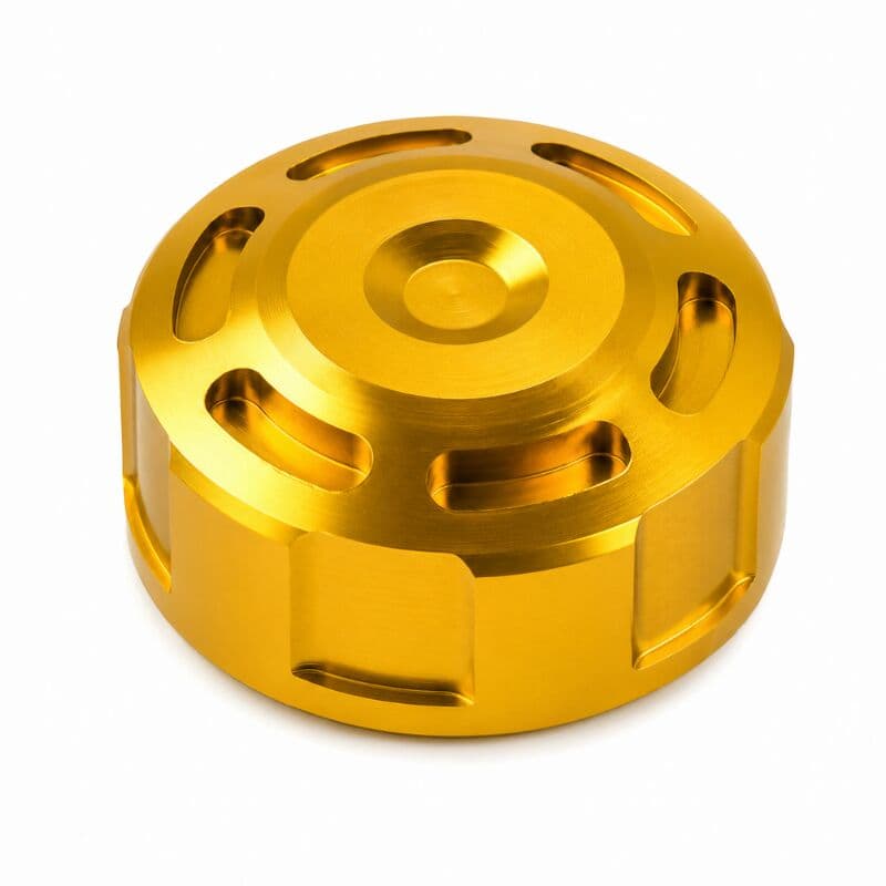 Universal Hidrolik Kutusu Kapağı Aluminyum 35X2 MM Gold aksesuar