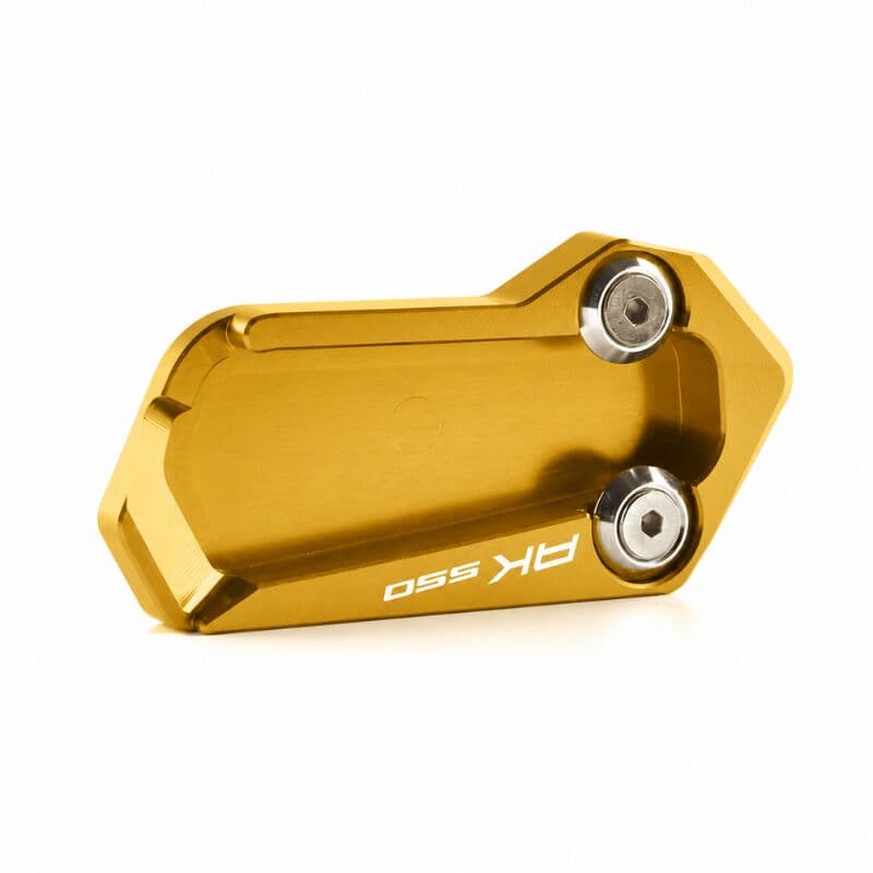 Kymco AK 550 Uyumlu Yan Ayak Genişletme Gold aksesuar