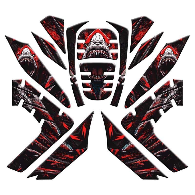 Honda Forza 2021 - 2024 Uyumlu Tank PAD Set 012 aksesuar