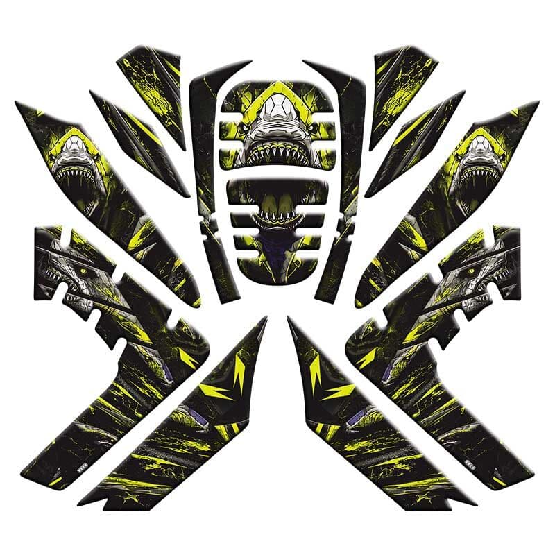 Honda Forza 2021 - 2024 Uyumlu Tank PAD Set 013 aksesuar