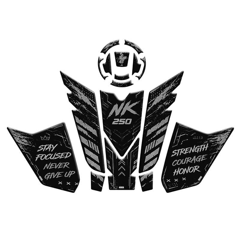 CF Moto 250 NK 2023 - 2026 Uyumlu Tank PAD Set 006 aksesuar