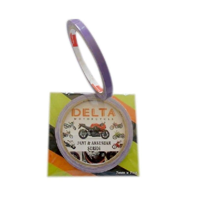 MOR 7CM X 7 M Opak 1 Set Jant Şeridi aksesuar
