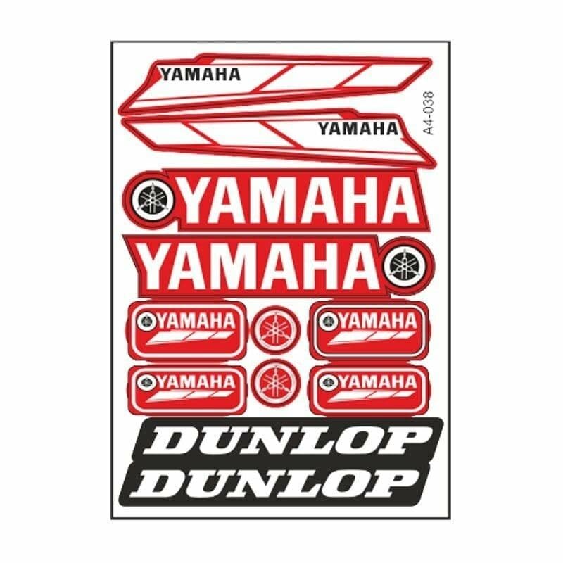 A4 Sticker 038 TEK Paket Çoklu Sticker aksesuar