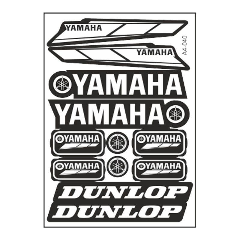 A4 Sticker 040 TEK Paket Çoklu Sticker aksesuar