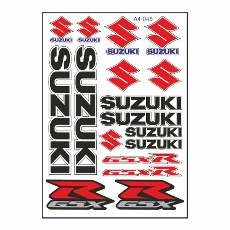 A4 Sticker 045 TEK Paket Çoklu Sticker aksesuar