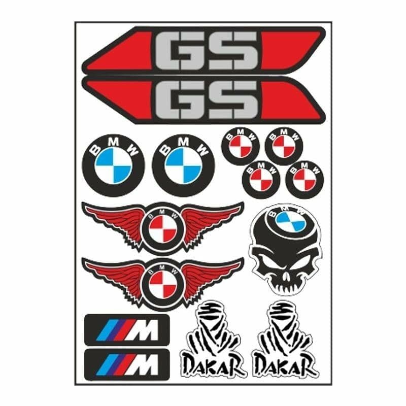 A4 Sticker 051 TEK Paket Çoklu Sticker aksesuar