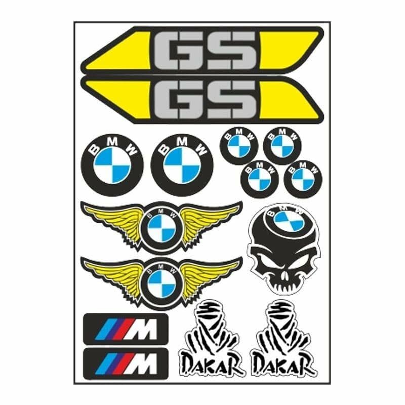 A4 Sticker 052 TEK Paket Çoklu Sticker aksesuar