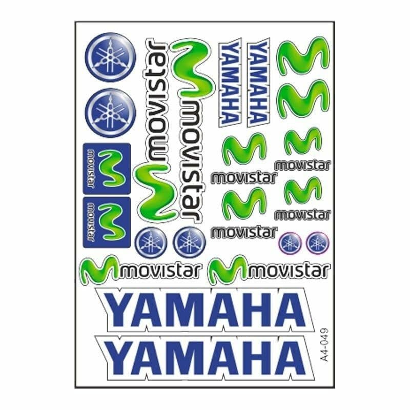 A4 Sticker 054 TEK Paket Çoklu Sticker aksesuar