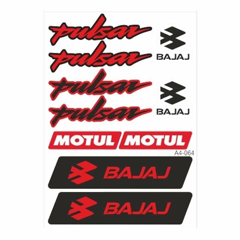 A4 Sticker 064 TEK Paket Çoklu Sticker aksesuar