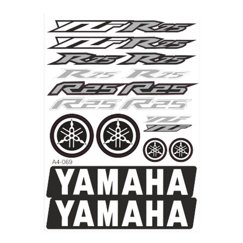 A4 Sticker 069 TEK Paket Çoklu Sticker aksesuar