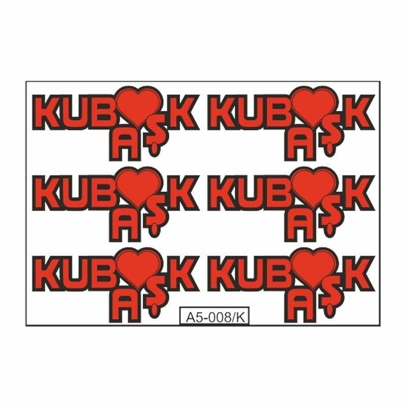 A5 Sticker 013 TEK Paket Çoklu Sticker aksesuar