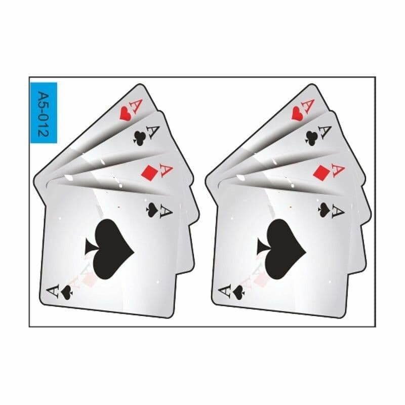 A5 Sticker 021 TEK Paket Çoklu Sticker aksesuar