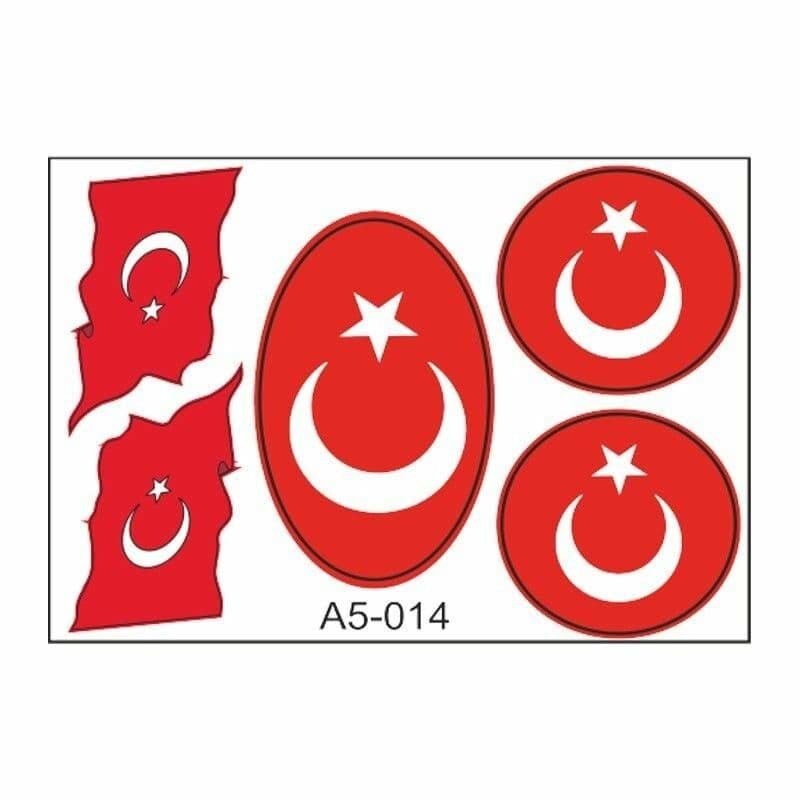 A5 Sticker 023 TEK Paket Çoklu Sticker aksesuar