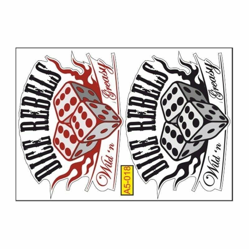 A5 Sticker 027 TEK Paket Çoklu Sticker aksesuar