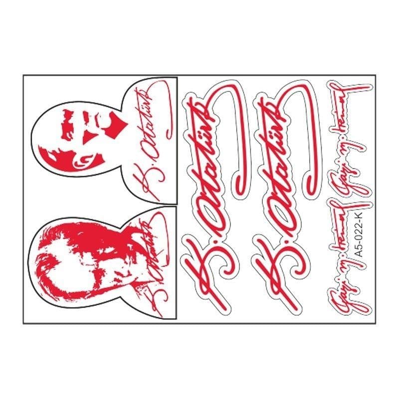 A5 Sticker 032 TEK Paket Çoklu Sticker aksesuar