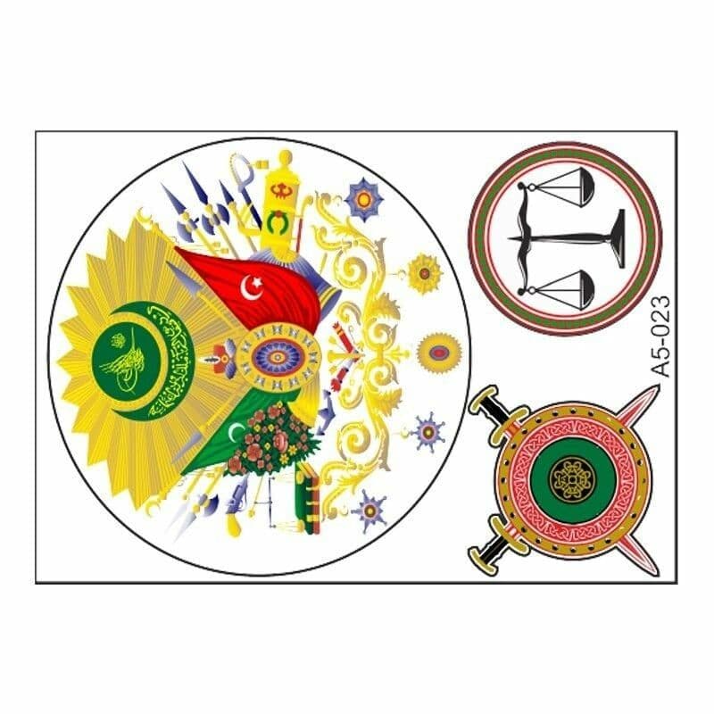 A5 Sticker 035 TEK Paket Çoklu Sticker aksesuar