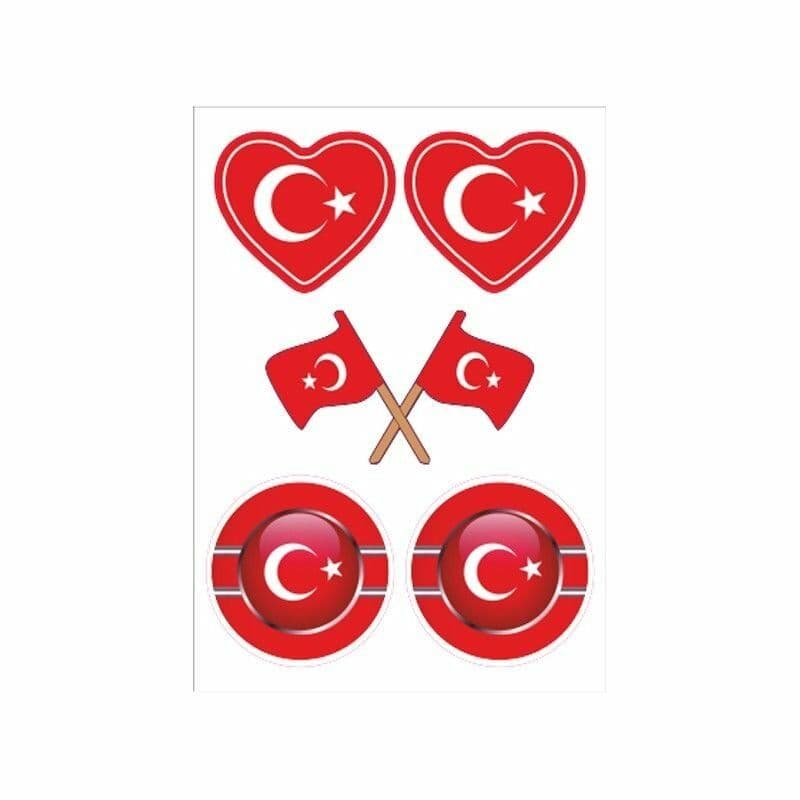 A5 Sticker 064 TEK Paket Çoklu Sticker aksesuar