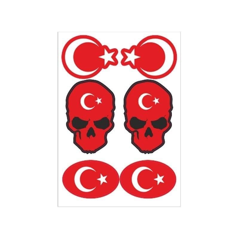 A5 Sticker 065 TEK Paket Çoklu Sticker aksesuar