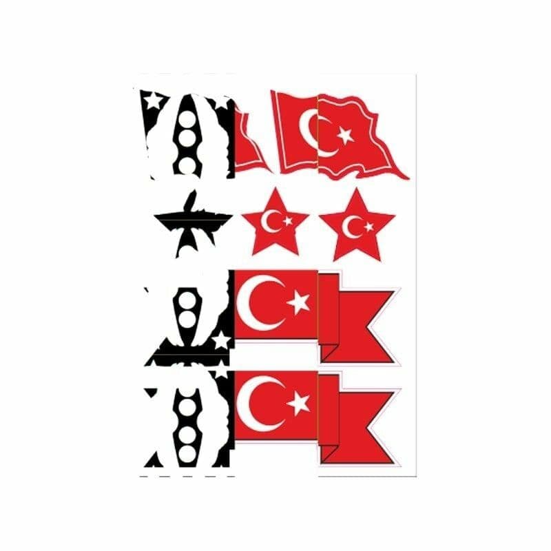 A5 Sticker 069 TEK Paket Çoklu Sticker aksesuar
