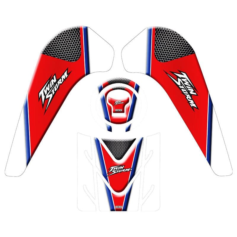 Honda Africa Twin 2016 - 2022 Uyumlu Tank Pad Set 002 aksesuar