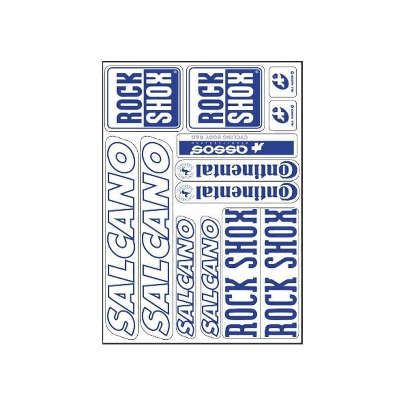 Salcano 002 Bisiklet Sticker aksesuar