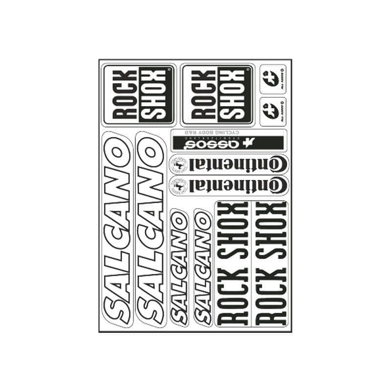 Salcano 003 Bisiklet Sticker aksesuar