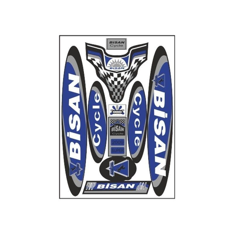 Bisan 002 Bisiklet Sticker aksesuar
