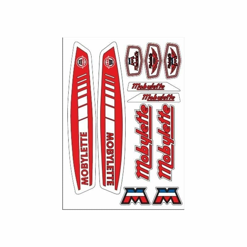 Mobylette 002 Sticker aksesuar