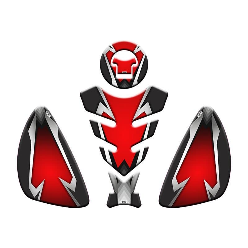 Honda CBR 125CC-250CC 2005 - 2018 Uyumlu Tank Pad Set 002 aksesuar